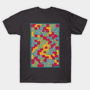 Japanese abstract pattern, vintage style T-Shirt